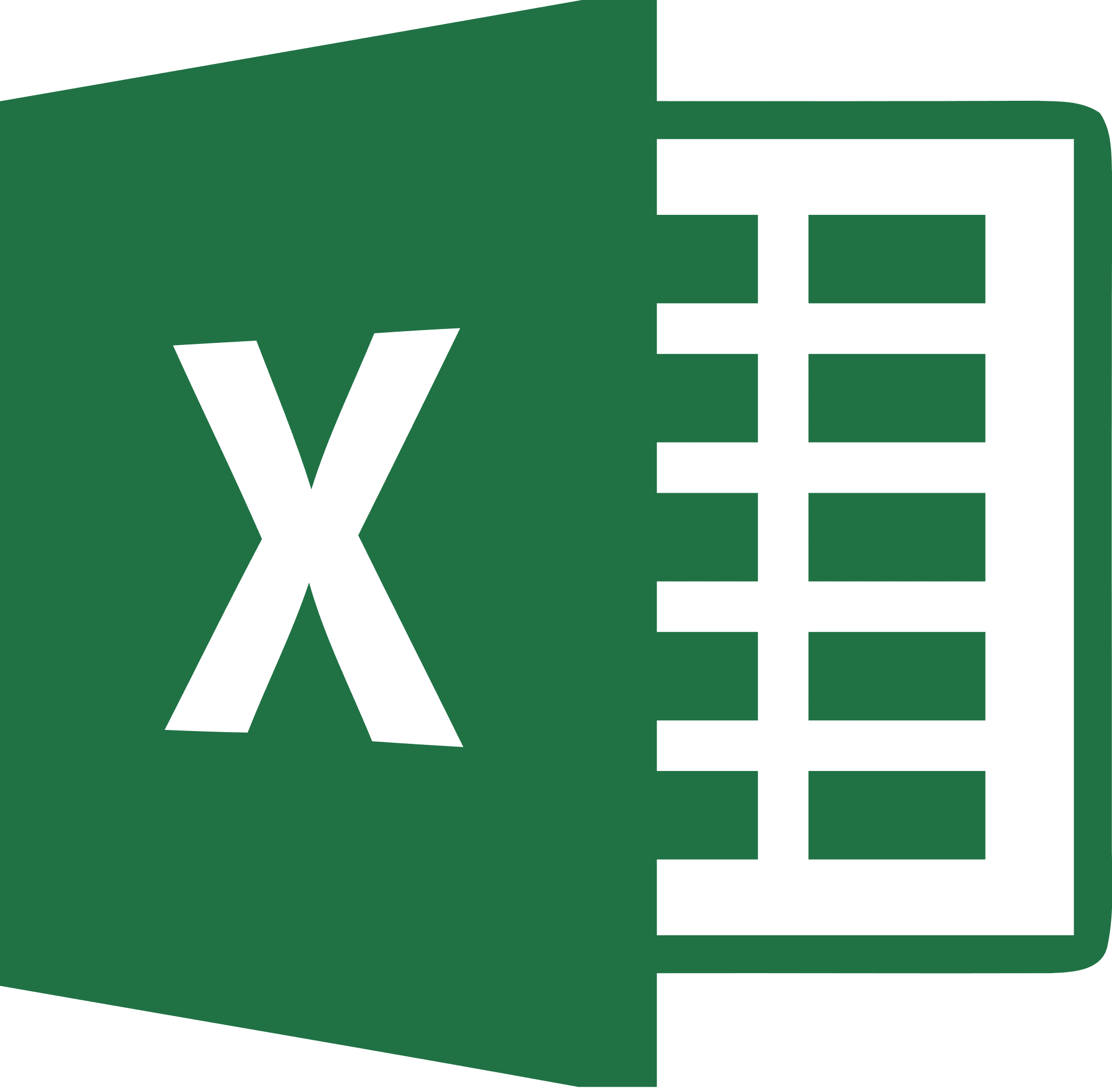 Microsoft Excel 2013 2019 logo.svg